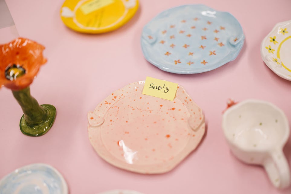 Ceramics created by Door youth artists