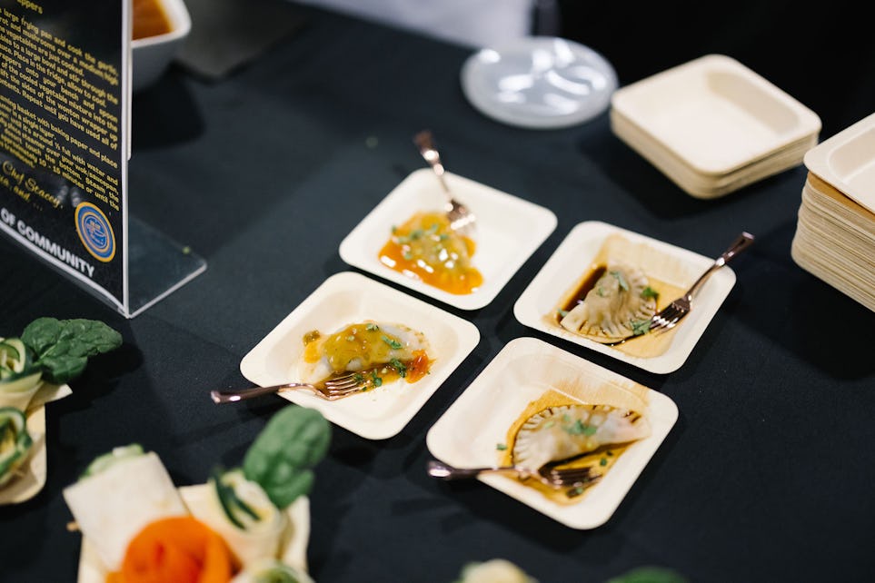 Delicious food by Door culinary training interns