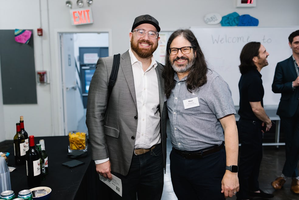 DAC members attending The Door's annual culinary benefit, Taste of Community.