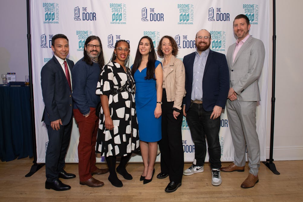 DAC members attending The Door's annual legal services benefit, Joining in Justice.